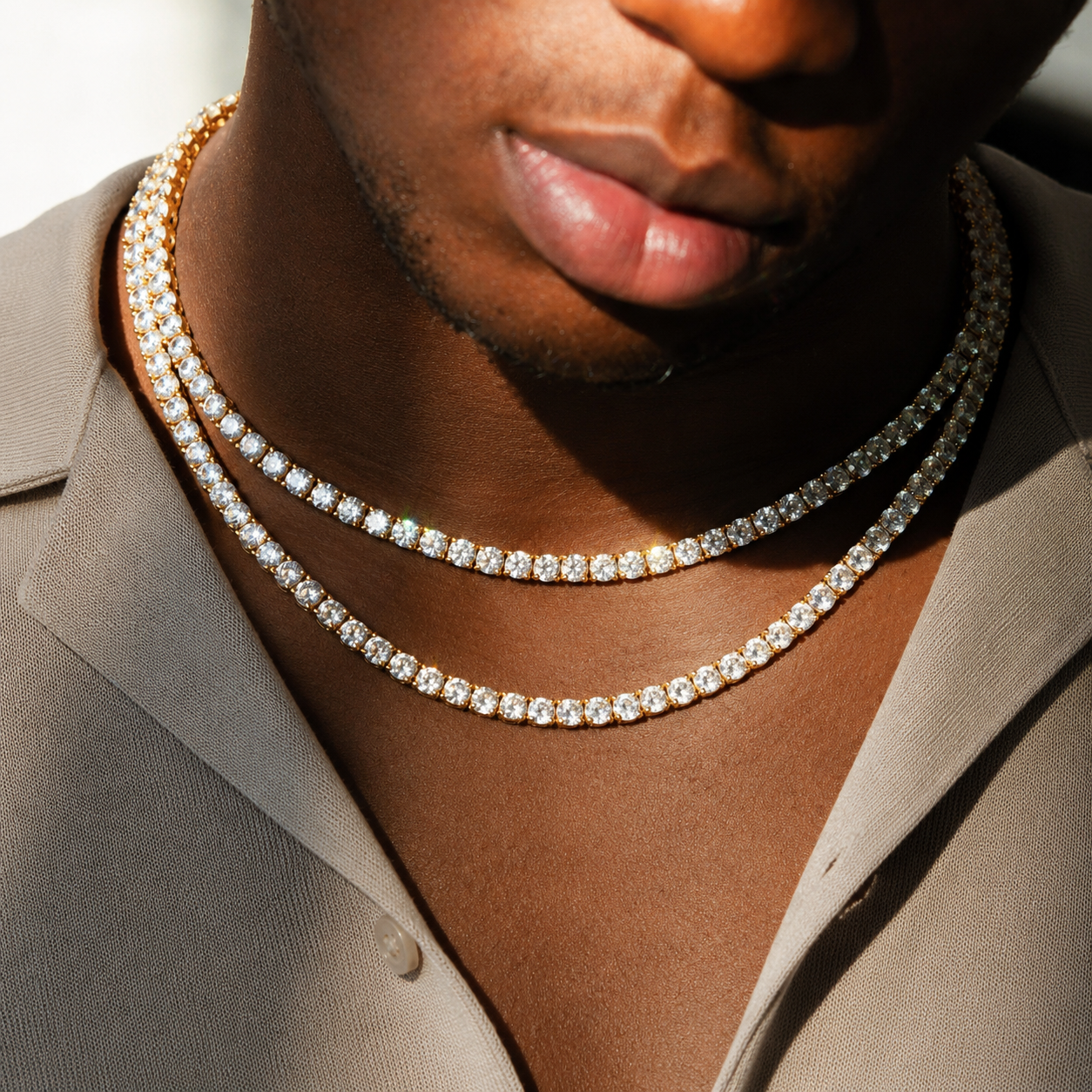 Tennis Chain 5mm | VVS1 Moissanite | 925 Sterling Silver