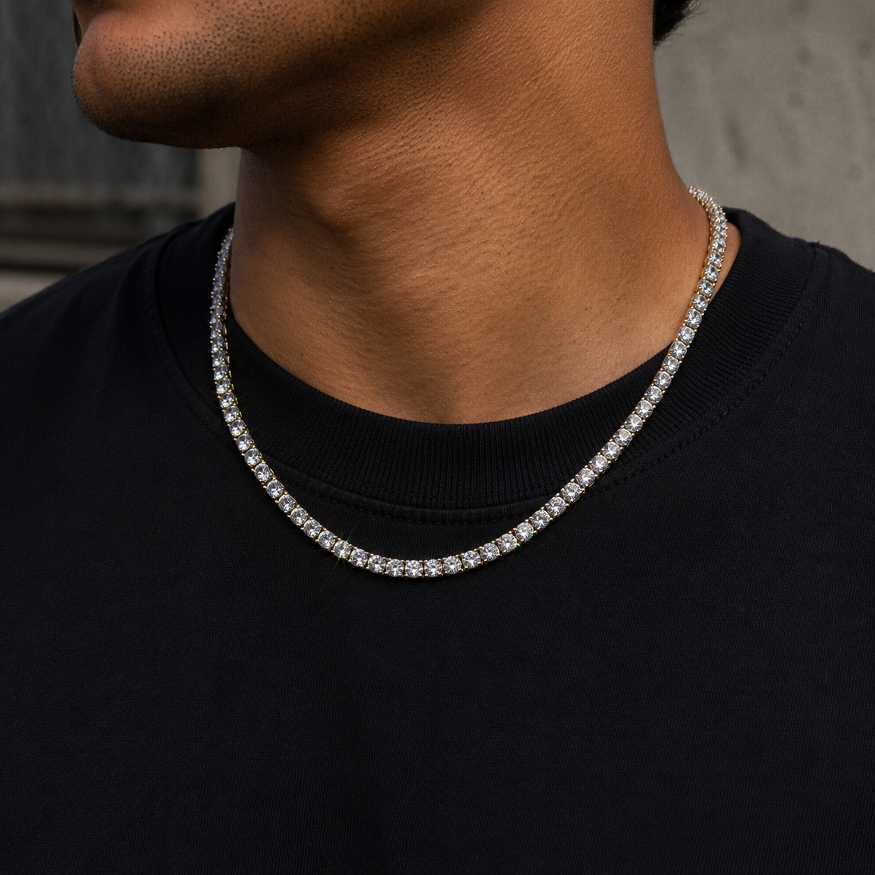 Tennis Chain 5mm | VVS1 Moissanite | 925 Sterling Silver