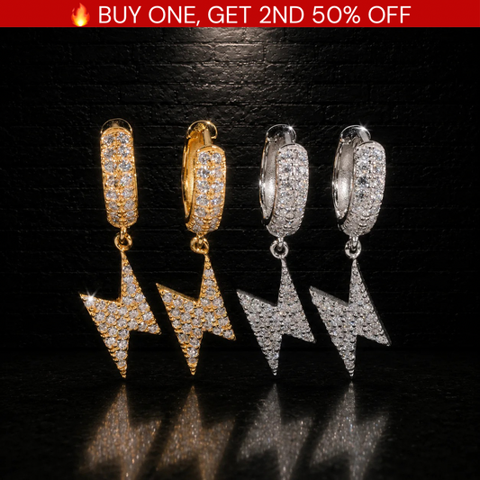 Moissanite Earrings VVS1 • 925 Sterling Silver