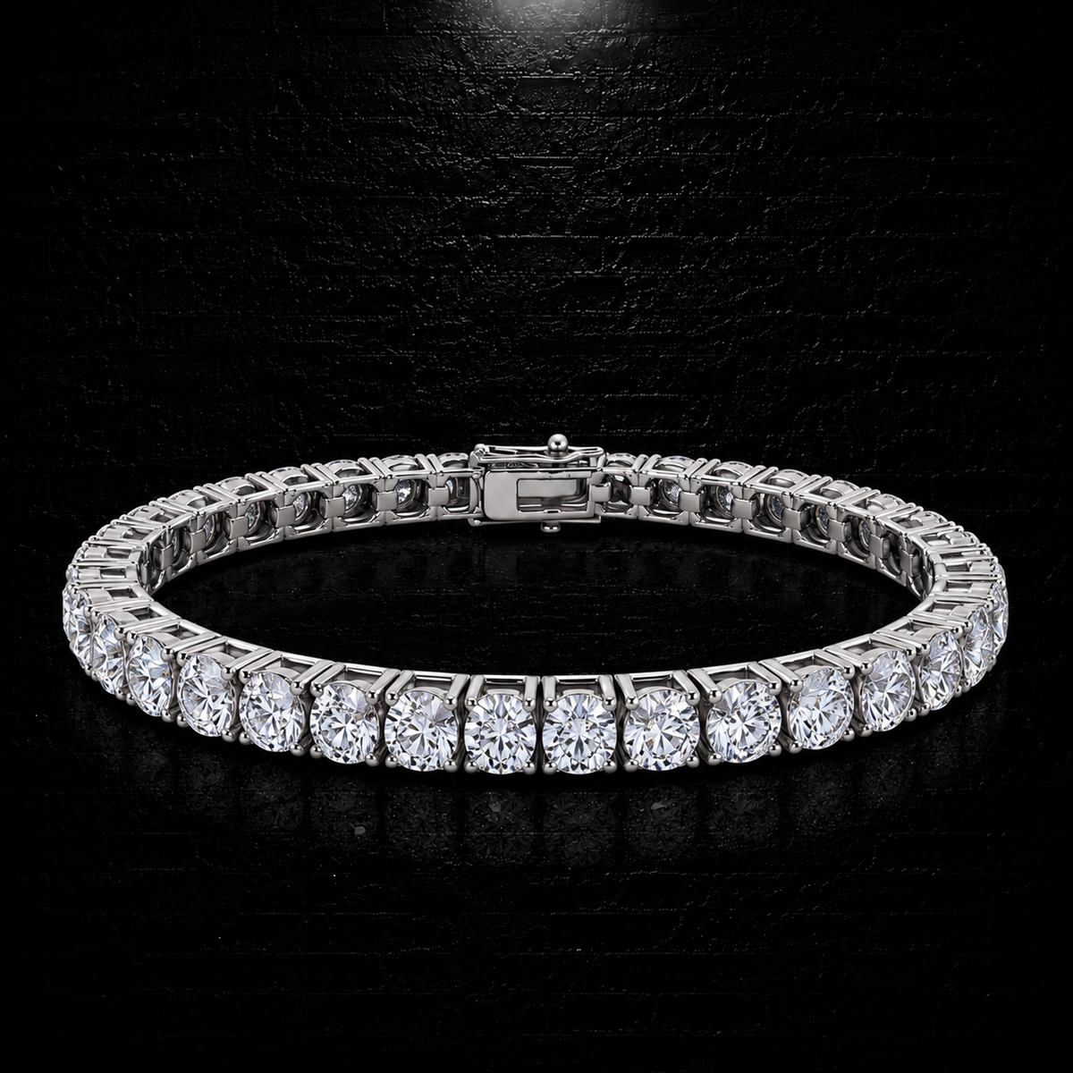 Tennis Bracelet 5mm VVS1 | Moissanite | 925 Sterling Silver