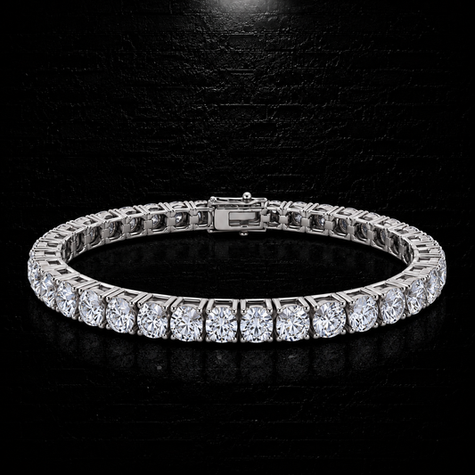 Tennis Bracelet 5mm VVS1 | Moissanite | 925 Sterling Silver