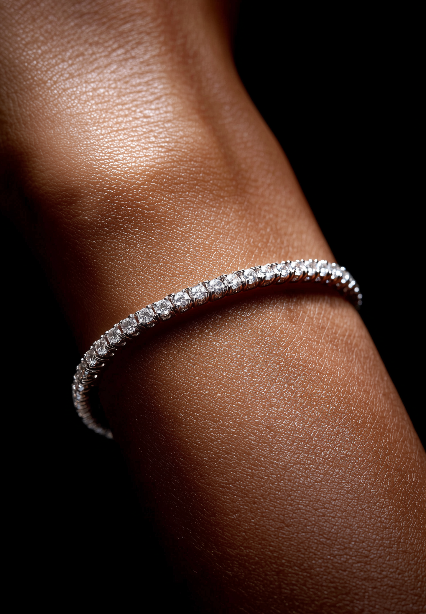 Tennis Bracelet 3mm VVS1 | Moissanite | 925 Sterling Silver