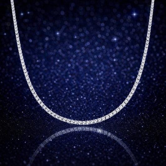 Tennis Chain 2mm | VVS1 Moissanite | 925 Sterling Silver
