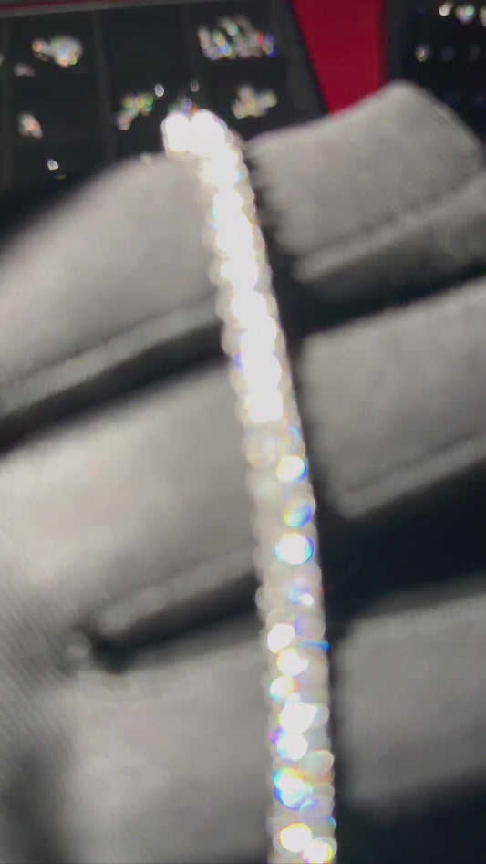 Tennis Bracelet 3mm VVS1 | Moissanite | 925 Sterling Silver